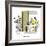 Hazel Cartoon-Ted Key-Framed Giclee Print