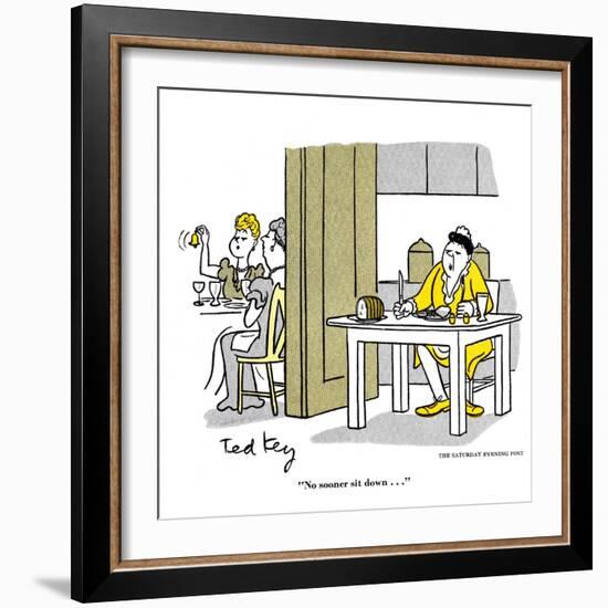 Hazel Cartoon-Ted Key-Framed Giclee Print