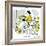 Hazel Cartoon-Ted Key-Framed Giclee Print