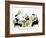 Hazel Cartoon-Ted Key-Framed Giclee Print