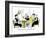 Hazel Cartoon-Ted Key-Framed Giclee Print