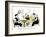 Hazel Cartoon-Ted Key-Framed Giclee Print