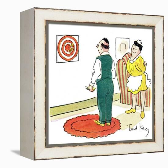 Hazel Cartoon-Ted Key-Framed Premier Image Canvas