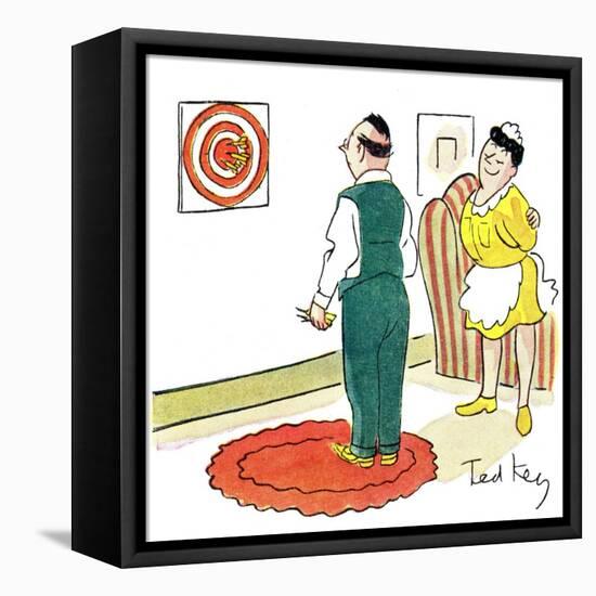 Hazel Cartoon-Ted Key-Framed Premier Image Canvas