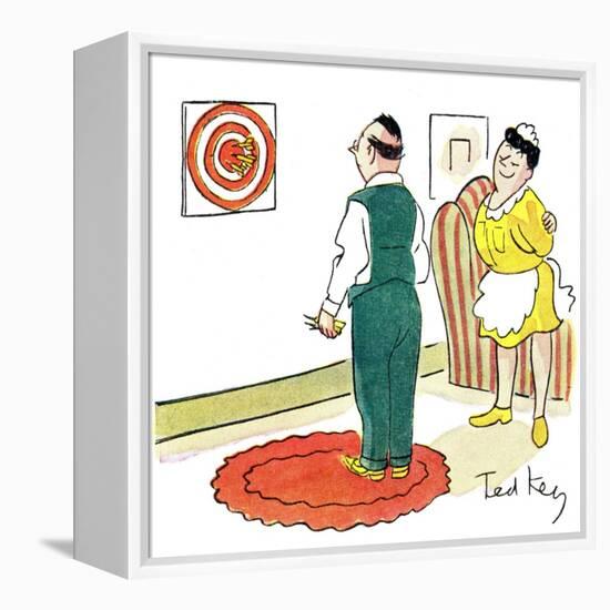 Hazel Cartoon-Ted Key-Framed Premier Image Canvas