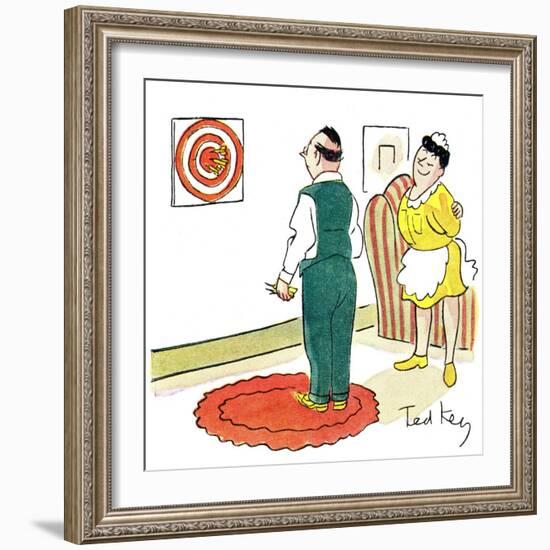 Hazel Cartoon-Ted Key-Framed Giclee Print