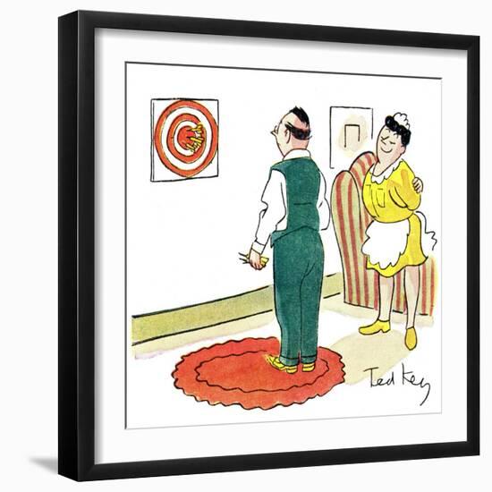 Hazel Cartoon-Ted Key-Framed Giclee Print