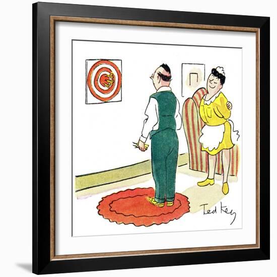 Hazel Cartoon-Ted Key-Framed Giclee Print