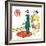 Hazel Cartoon-Ted Key-Framed Giclee Print