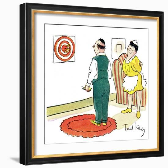 Hazel Cartoon-Ted Key-Framed Giclee Print