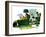 Hazel Cartoon-Ted Key-Framed Giclee Print