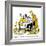 Hazel Cartoon-Ted Key-Framed Giclee Print