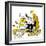 Hazel Cartoon-Ted Key-Framed Giclee Print