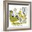 Hazel Cartoon-Ted Key-Framed Giclee Print