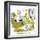 Hazel Cartoon-Ted Key-Framed Giclee Print