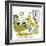 Hazel Cartoon-Ted Key-Framed Giclee Print