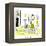 Hazel Cartoon-Ted Key-Framed Premier Image Canvas