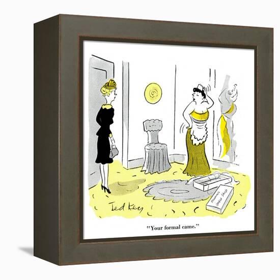 Hazel Cartoon-Ted Key-Framed Premier Image Canvas