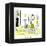 Hazel Cartoon-Ted Key-Framed Premier Image Canvas