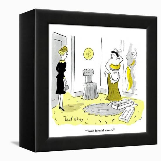 Hazel Cartoon-Ted Key-Framed Premier Image Canvas