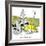 Hazel Cartoon-Ted Key-Framed Giclee Print