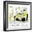 Hazel Cartoon-Ted Key-Framed Giclee Print