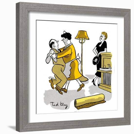 Hazel Cartoon-Ted Key-Framed Giclee Print