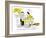 Hazel Cartoon-Ted Key-Framed Giclee Print