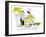 Hazel Cartoon-Ted Key-Framed Giclee Print