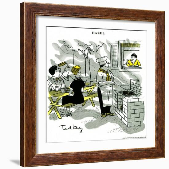 Hazel Cartoon-Ted Key-Framed Giclee Print