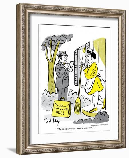 Hazel Cartoon-Ted Key-Framed Giclee Print