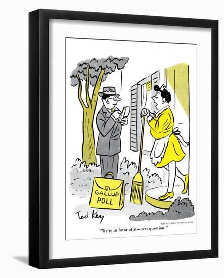 Hazel Cartoon-Ted Key-Framed Giclee Print