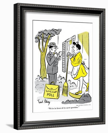 Hazel Cartoon-Ted Key-Framed Giclee Print