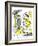 Hazel Cartoon-Ted Key-Framed Giclee Print