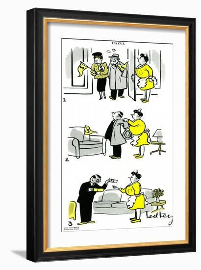 Hazel Cartoon-Ted Key-Framed Giclee Print