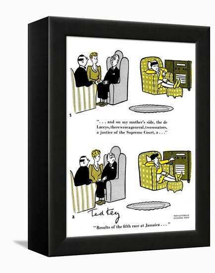 Hazel Cartoon-Ted Key-Framed Premier Image Canvas