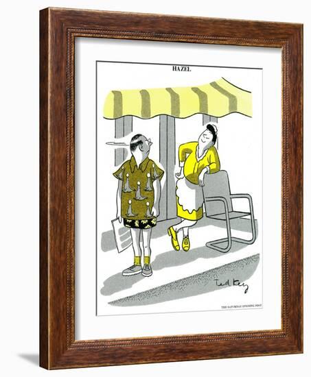 Hazel Cartoon-Ted Key-Framed Giclee Print