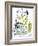 Hazel Cartoon-Ted Key-Framed Giclee Print