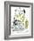 Hazel Cartoon-Ted Key-Framed Giclee Print