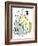 Hazel Cartoon-Ted Key-Framed Giclee Print