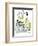 Hazel Cartoon-Ted Key-Framed Giclee Print