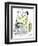 Hazel Cartoon-Ted Key-Framed Giclee Print