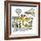 Hazel Cartoon-Ted Key-Framed Giclee Print