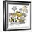 Hazel Cartoon-Ted Key-Framed Giclee Print