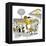 Hazel Cartoon-Ted Key-Framed Premier Image Canvas