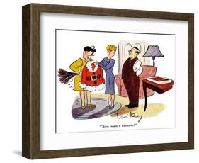 Hazel Cartoon-Ted Key-Framed Giclee Print
