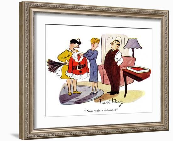 Hazel Cartoon-Ted Key-Framed Giclee Print