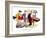 Hazel Cartoon-Ted Key-Framed Giclee Print