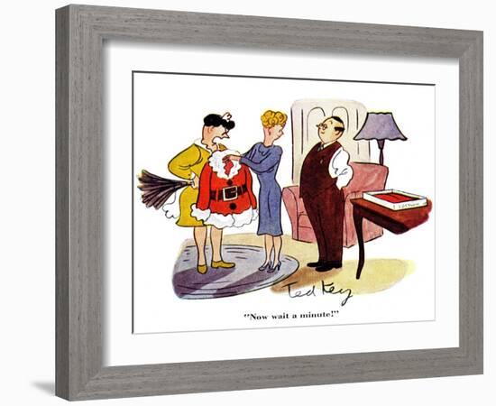 Hazel Cartoon-Ted Key-Framed Giclee Print