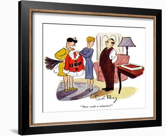 Hazel Cartoon-Ted Key-Framed Giclee Print